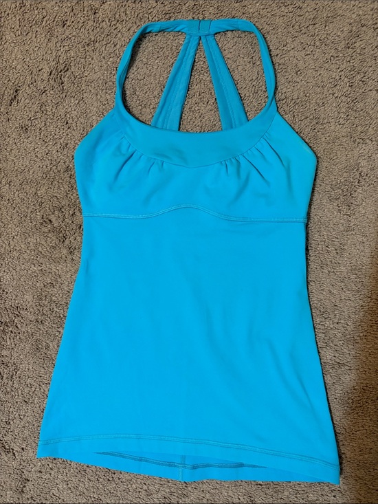 lululemon athletica Tops - lululemon athletica Turquoise Racerback Tank
